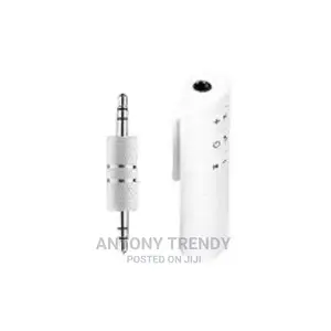 Bluetooth Music Audio Wireless BT Receiver White in Colour