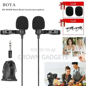 Dual Lavalier Microphones BOYA BY-M1DM