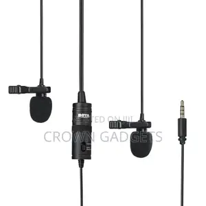 BOYA BY-M1DM Is a DUAL Lavalier Mic
