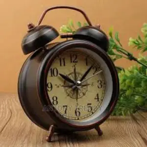 Classic Vintage Alarm Clock - Now Available Golde in Colour
