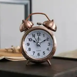 Vintage Alarm Clock, Silent Desk Alarm Clocks Alarm, Strong