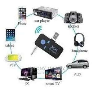 Transmitter Aux Usb X6 Bluetooth Car Play Music Receiver