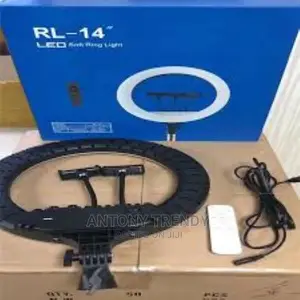 14-Inch Dimmable LED Ring Light Makeup Video Ring Lamp Photo