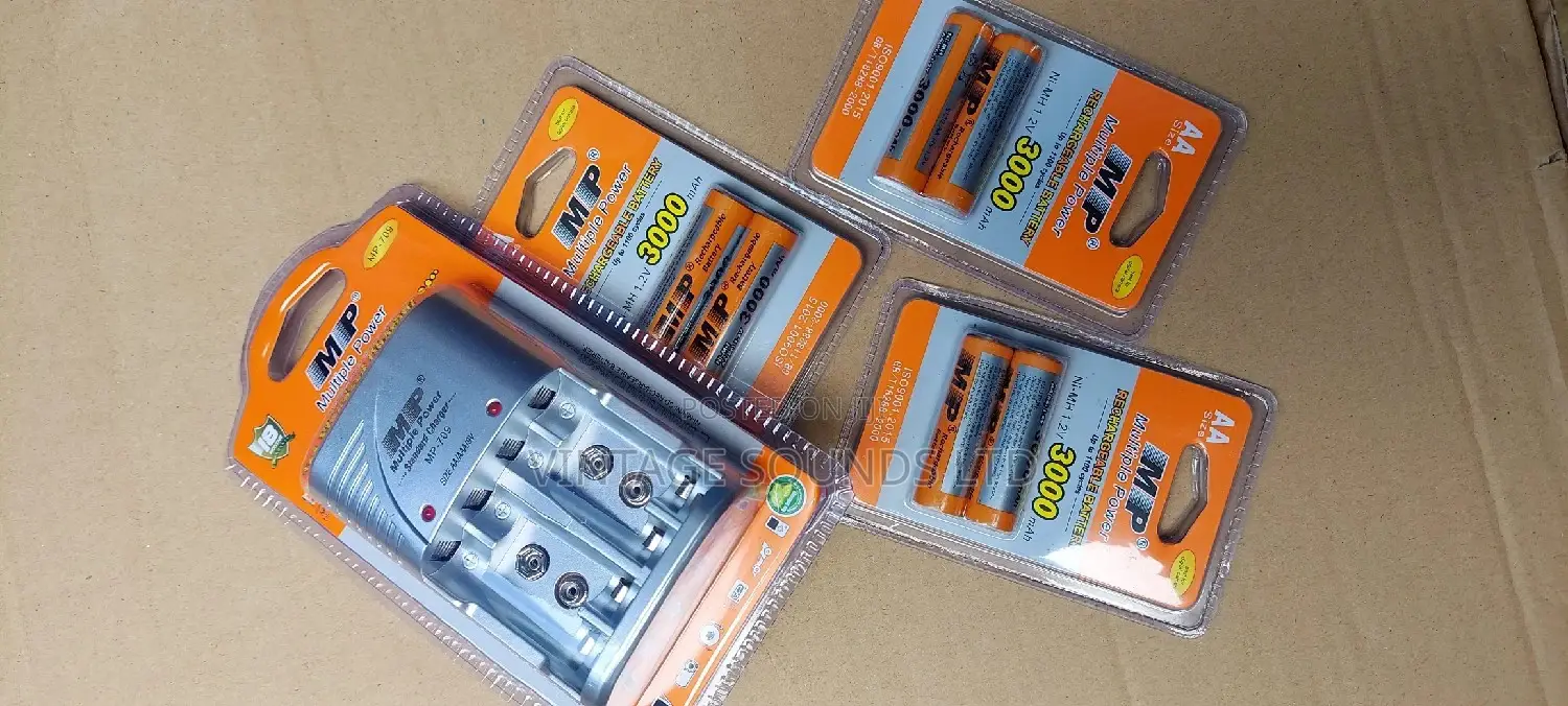 Rechargeable Battery AA and Multi Charger