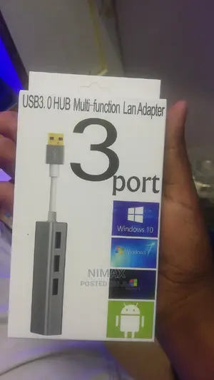 USB 3.0 HUB Multi-Function LAN Adapter