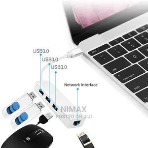 Type-C to Gigabit Ethernet LAN Adapter for Macbook/Pro/iMac