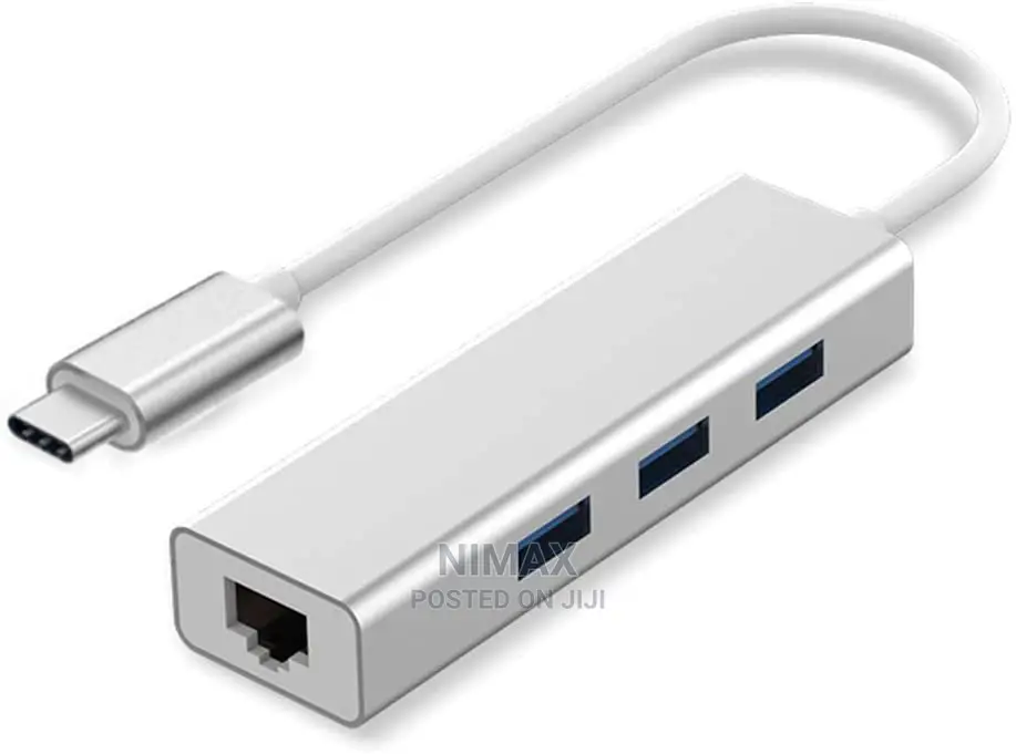 Type-C to Gigabit Ethernet LAN Adapter for Macbook/Pro/iMac