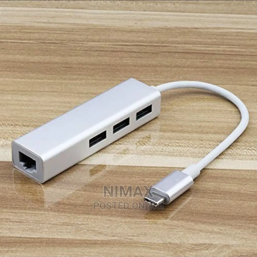 Type-C to Gigabit Ethernet LAN Adapter for Macbook/Pro/iMac