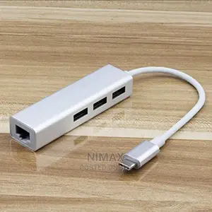Type-C to Gigabit Ethernet LAN Adapter for Macbook/Pro/iMac