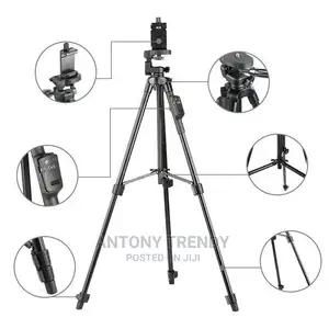 UNTENG VCT 5208 Aluminum Tripod Adjustable