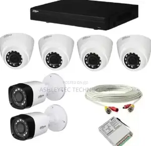 Dahua Set of 4+2 Dome and Bullet CCTV
