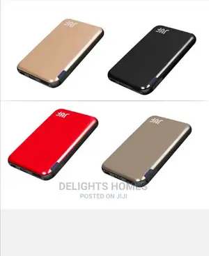 Jyf_d30 Ultra Slim Powerbank Black