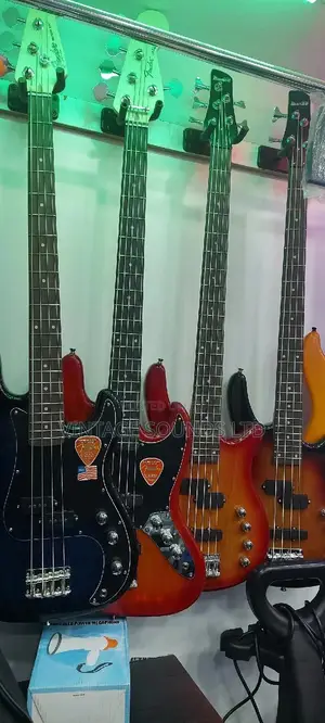 Ibanez and Fender Bass Guitars 5 Strings
