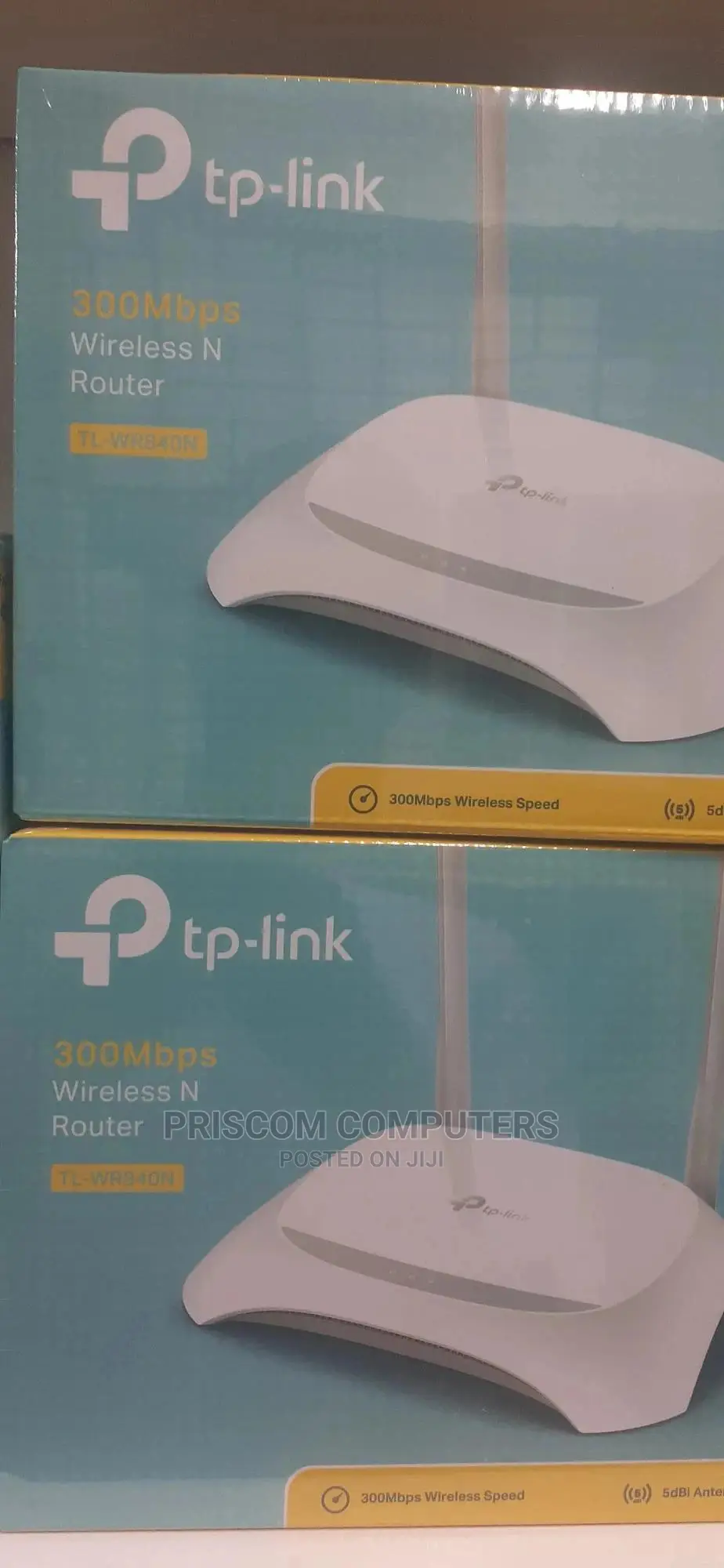 Tp-Link N300 Wireless Wi-Fi Router With Internal Antenna