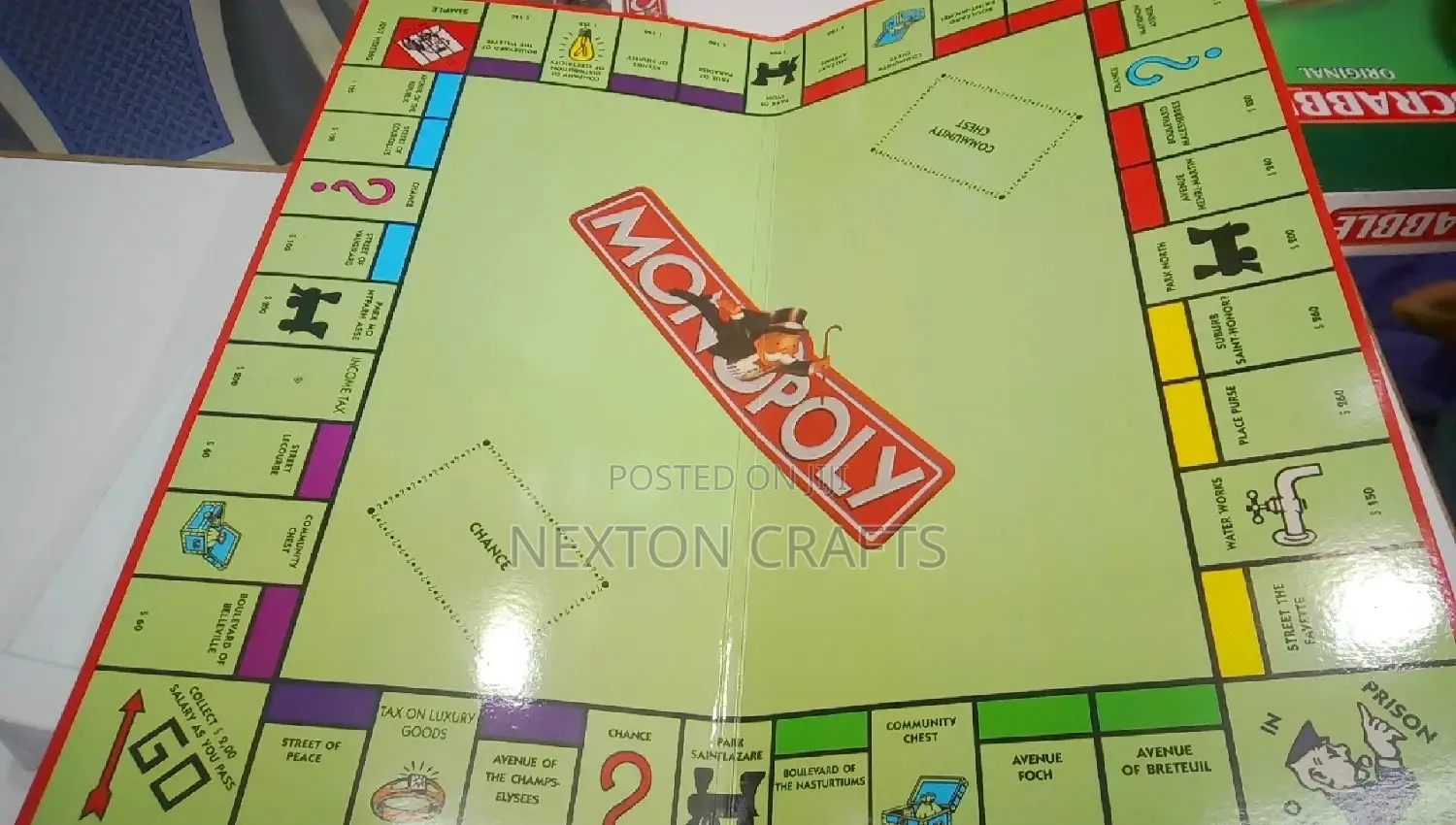 Scrabble and Monopoly Game