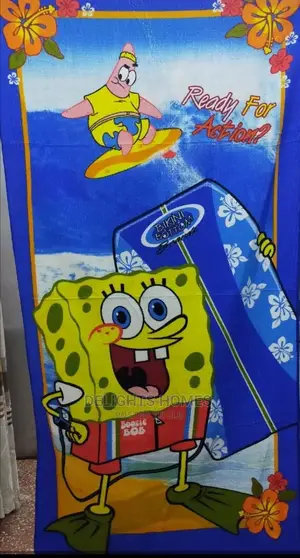 Cartoon Themed Towels
