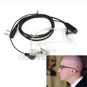 Fbi Headphone in Ear Earphone M Head Headset PTT With Mic