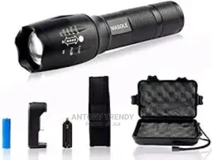 Rechargeable LED Flashlight XML T6 Outdoor Camping