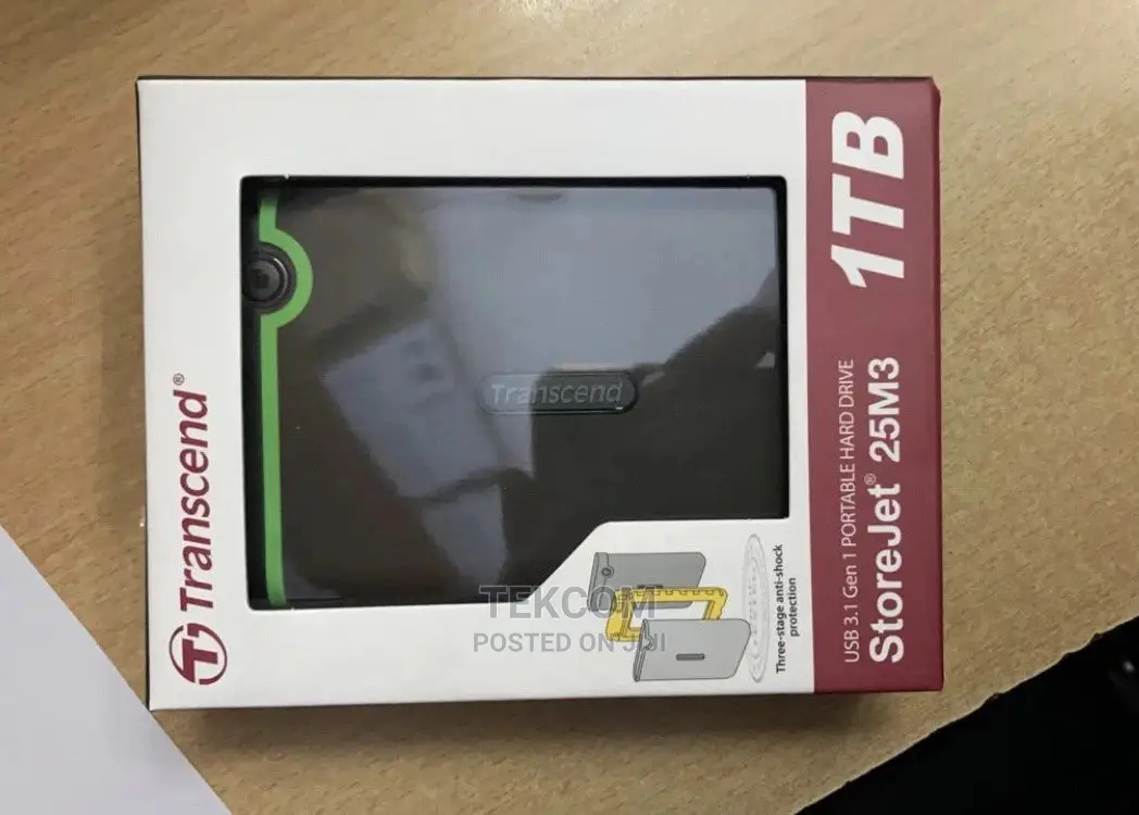 Transcend External Hard Disk 1tb Usb 3.1