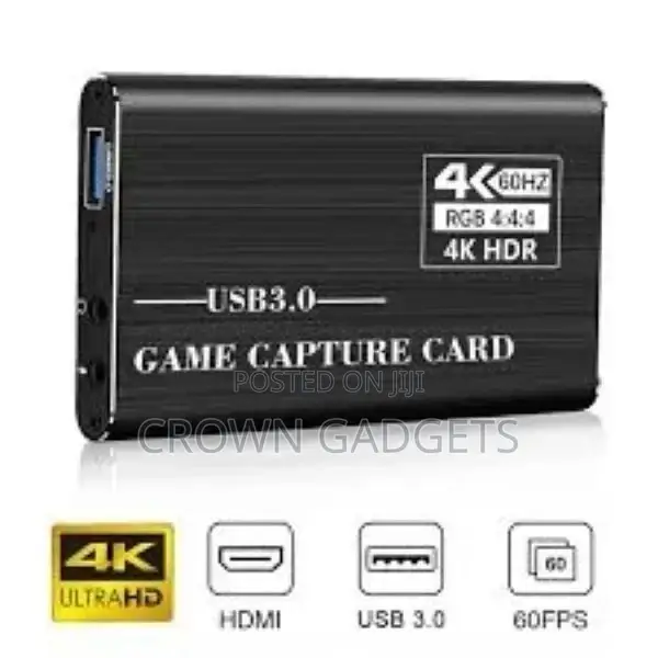 HDMI to USB 3.0 Video Capture Card 1080P HD Recorder Game