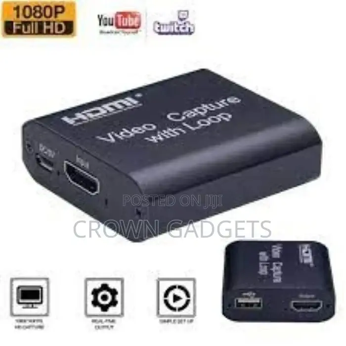 1080P 4K HDMI Video Capture Device