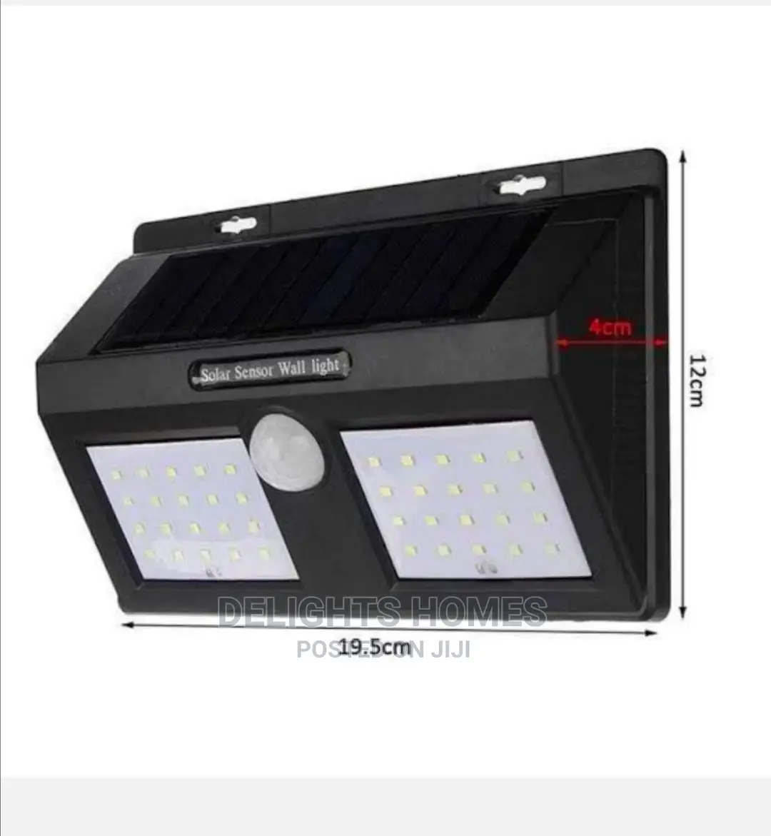 Double Sensor Solar Light