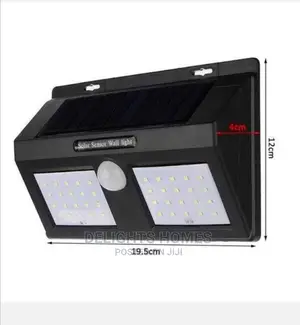 Double Sensor Solar Light