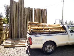 Water Tower Poles Treated Resistant to Termites and Decay