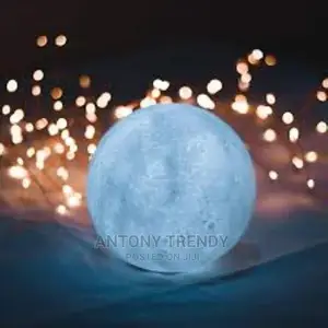 Moon Lamp Hway 16 Colors LED 3D Printing Moon Lamp With Wood