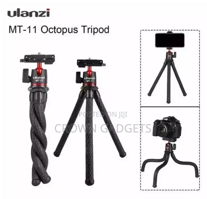 New Flexible Octopus Camera and Mobile Tripod Stand
