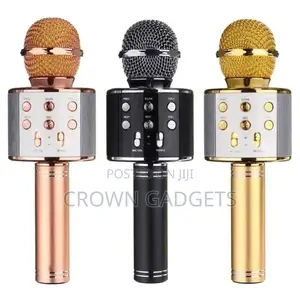 Easy to Use Karaoke Mic With Built-In Speakers