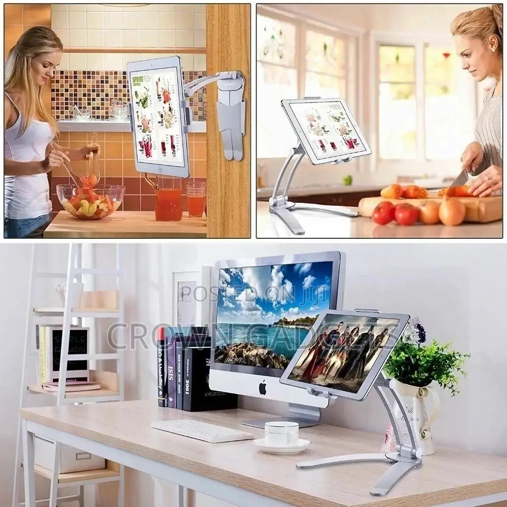 Compact Design Wall Desk Tablet Mount Stand