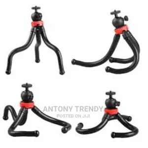 Travel Tripod, Flexible Camera Phone Tripod 4 in 1 O