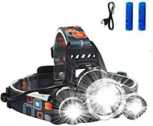 Headlamp/Led Headlamp Flashlight USB Rechargeable. IP