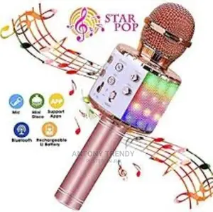 Mixhomic Wireless Bluetooth Karaoke Microphone, 4 in 1 Handh