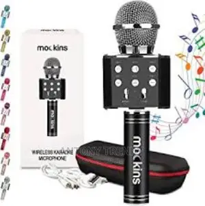 Upgraded Wireless Bluetooth Karaoke Microphone With Dual Ste