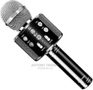 Suny Wireless Bluetooth Karaoke Microphone With Led Lights,