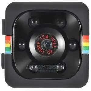 SQ11 720P HD 1080P Sensor Night Vision Mini Spy Camera - Bla
