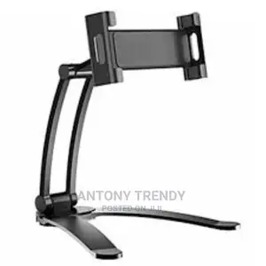Digital Kitchen Tablet Mount Stand 2-in-1 Wall, Table, Coun