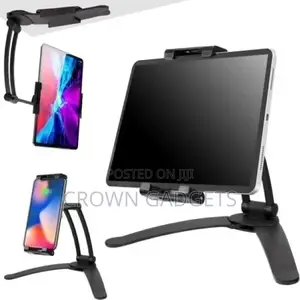 Adjustable Kitchen Tablet Mount Stand 2-In-1