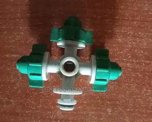 Four Way Foggers for Greenhouse Irrigation and Mist Cooling.