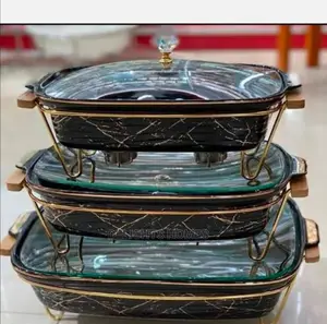 3 in 1 Ceramic Chaffing Dish