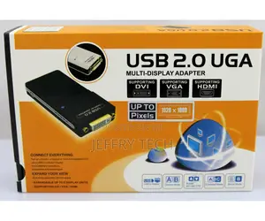 USB 2.0 to Dvi HDMI VGA Multi Display Graphic Adapter Conver