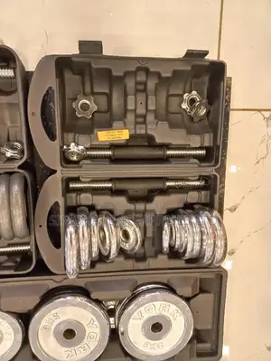 Chrome Dumbell Sets