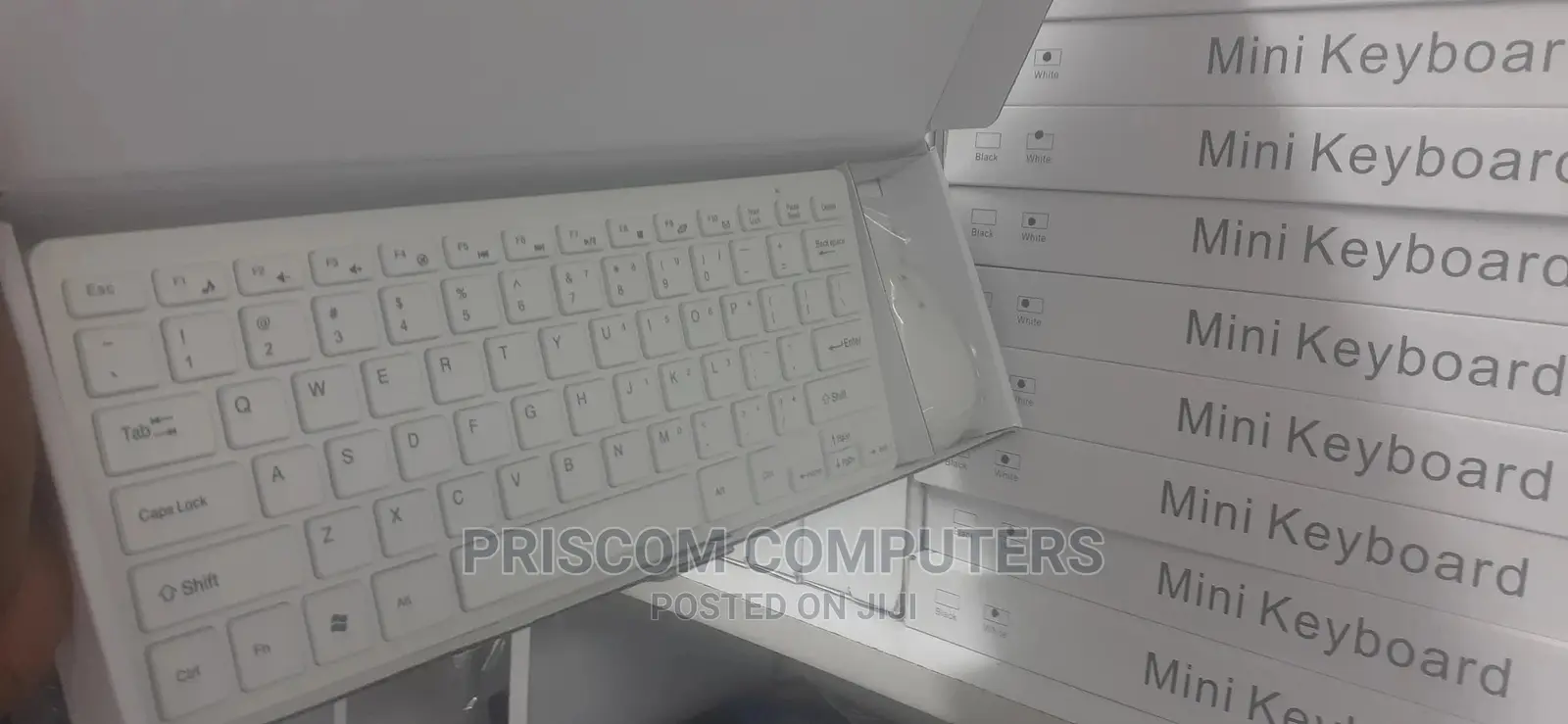 Wireless Keyboards and Mouse - White Color