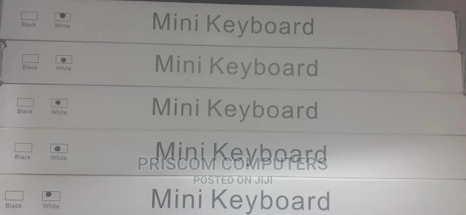 Wireless Keyboard and Mouse - White Color
