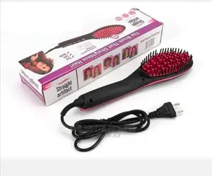 Electric Ceramic Bristles Hair Straightener*