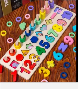 New Kids Montessori Educational Wooden Maths Toys