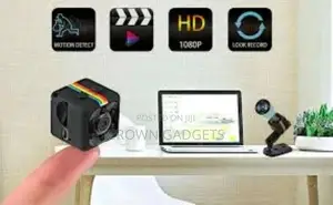 Sq11 HD 1080P 12M Mini Digital Camera - Black