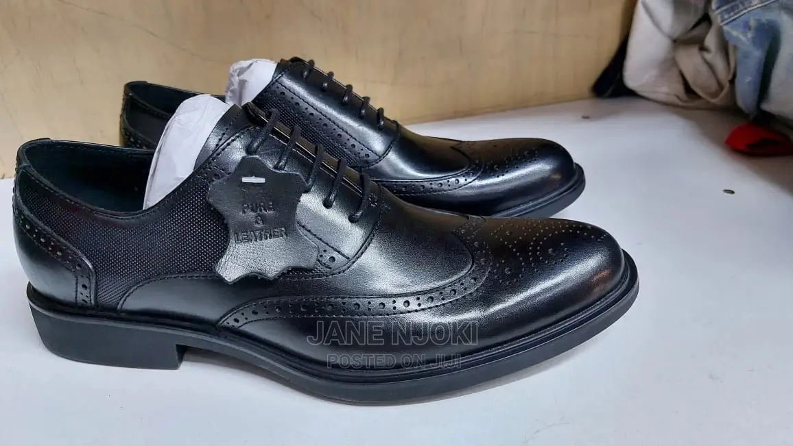 Black Leather Shoes